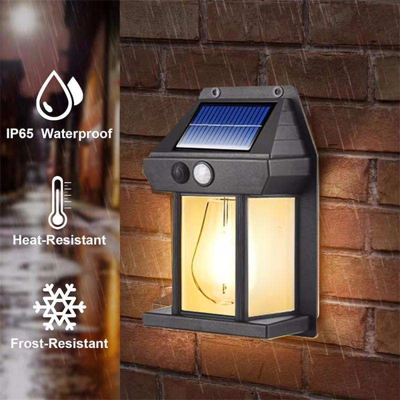Outdoor Lighting Manufacturers - 屋外ソーラーランプ,防水,壁照明,庭の装飾,タングステン電球,太陽光,通路,フェンスランプ,庭,洗濯機