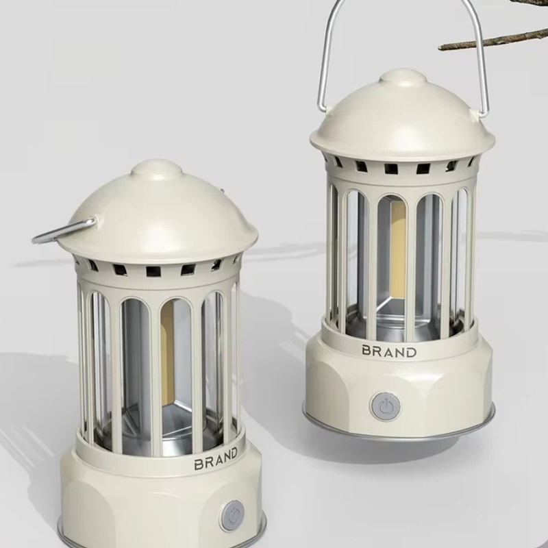 Outdoor Lighting Lanterns - 汎用レトロ屋外キャンプランタンポータブル Cob テントライト無段階調光タイプ C 高速充電長期耐久性キャンパーへのギフトに最適