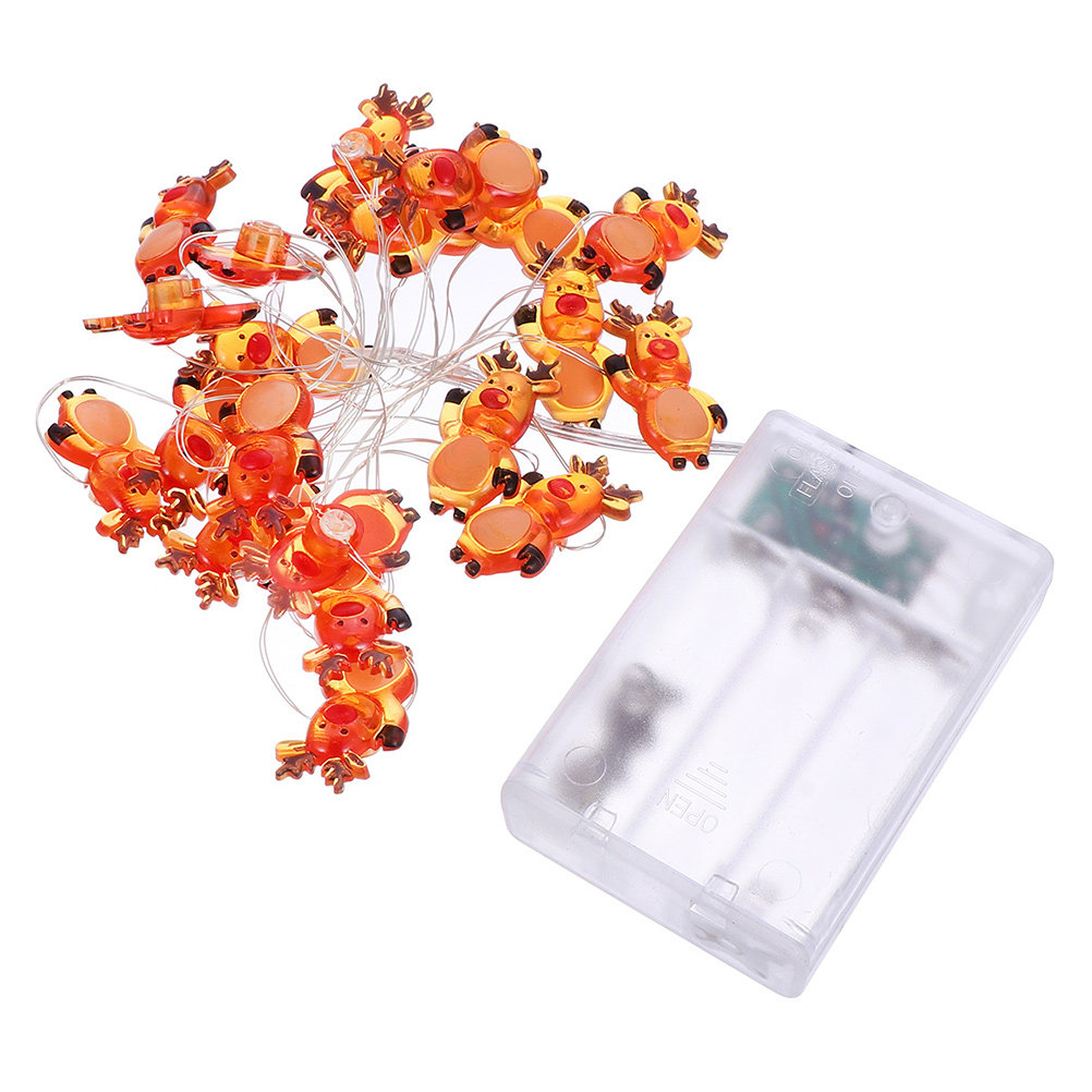 Outdoor Lighting Low Voltage - 1 個 LED クリスマス装飾ライトストリング 30 電球プレミアム安全低電圧暖かい光る吊り下げクリスマスパーティー屋外屋内お祭り用