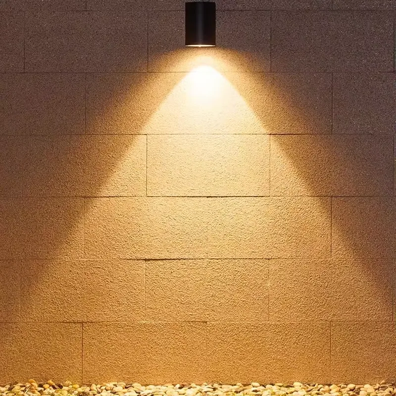 Wall Lighting Outdoor - オリジナル卸売境界壁ライトデザインカスタマイズ可能な屋外壁LED上下ライト防水表面壁ランプ