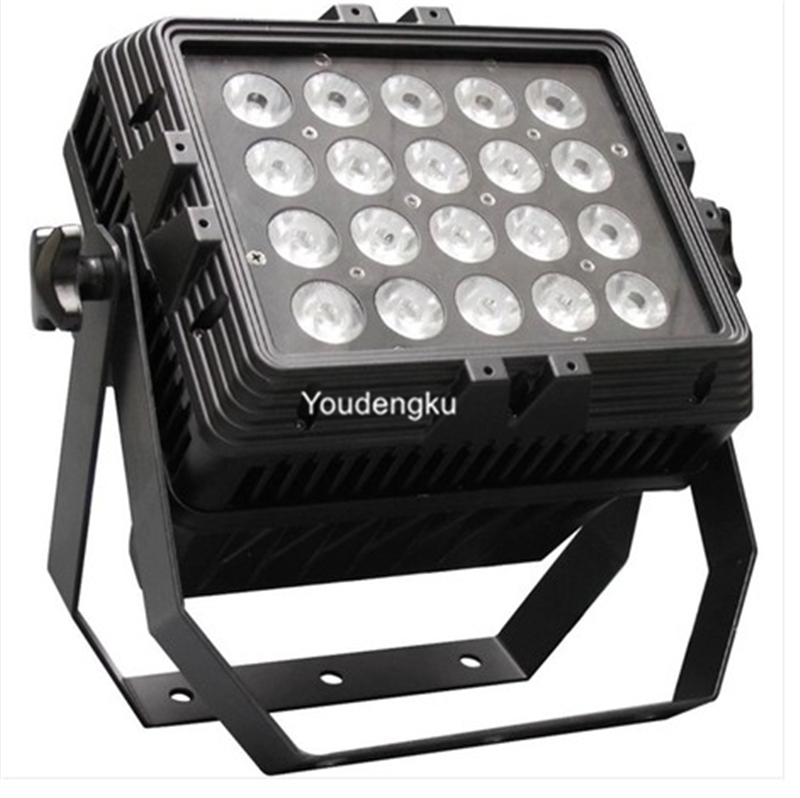 Outdoor Lighting Options - 4個セット 5in1 RGBWA 防水LEDシティカラーウォールウォッシャーライト 24*15W DMX