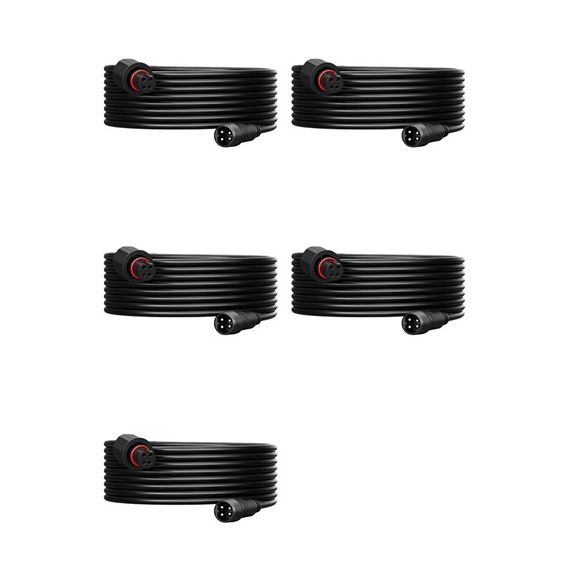 絶妙な5本セット 10フィート延長ケーブル Govee屋外投 - Outdoor Lighting Govee のレビューと価格