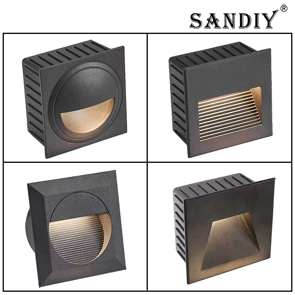 SANDIY 埋め込み式屋外壁取り付け照明器具 低電圧 スク - Outdoor Lighting Low Voltage のレビューと価格