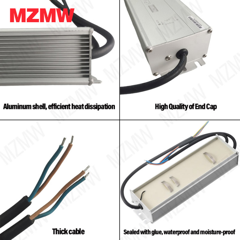 MZMW IP67 防水スイッチング電源 500 ワット 2 - Outdoor Lighting Transformer Box のレビューと価格
