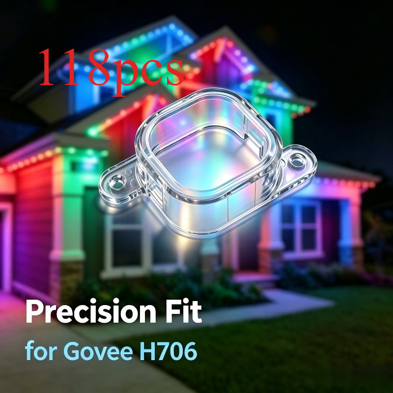 118個の透明LEDライトクリップ、Govee H706およ - Outdoor Lighting Govee のレビューと価格