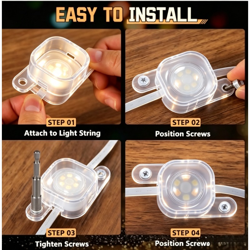 118個の透明LEDライトクリップ、Govee H706およ - Outdoor Lighting Govee のレビューと価格