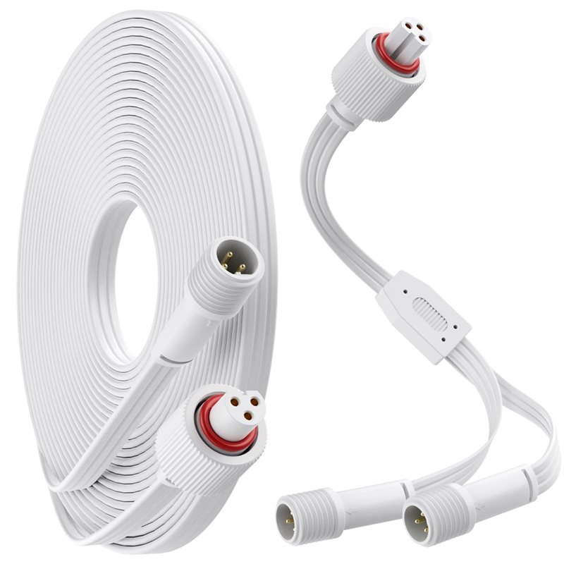 A93Z Y スプリッター防水 22AWG 純銅線 13FT - Outdoor Lighting Govee のレビューと価格