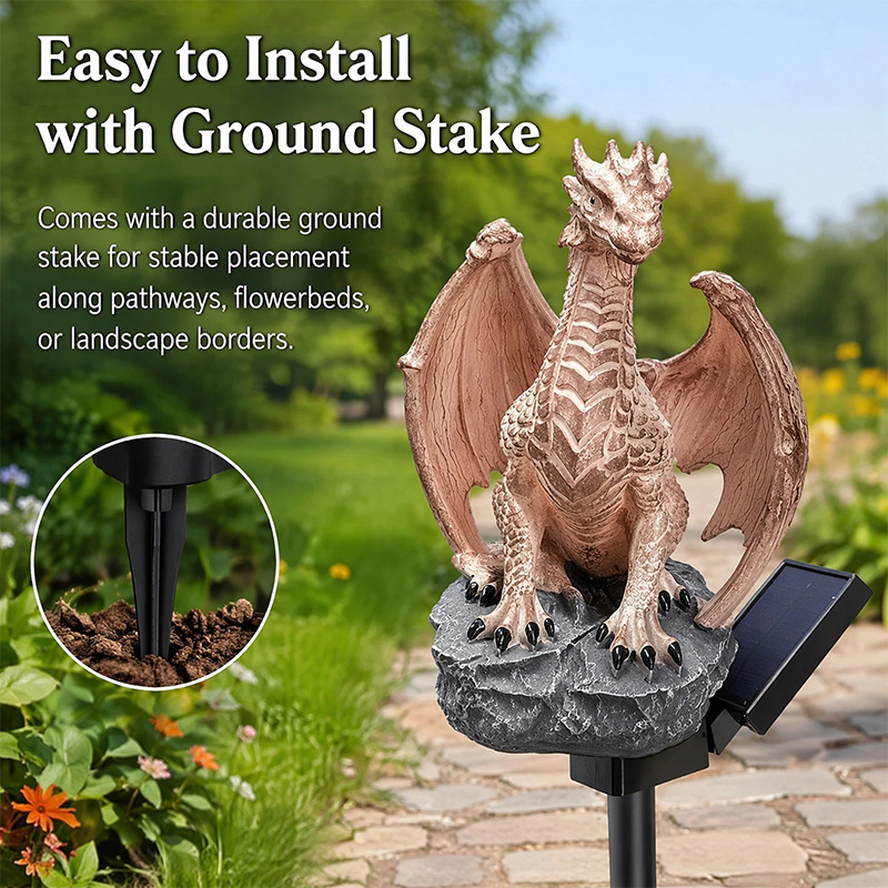ドラゴンレガシーゴールデンエンバーエディションソーラーガーデ - Outdoor Lighting Manufacturers のレビューと価格