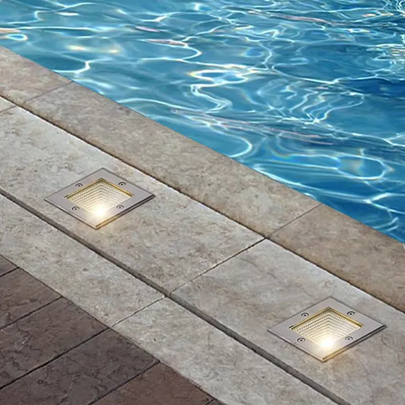 屋外用ウォールランプ 4W IP67 防水 ステンレス製 埋 - Wall Lighting Outdoor のレビューと価格
