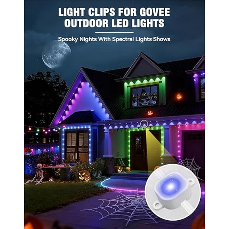 A03F-Govee H706用、125個の取り付けブラケッ - Outdoor Lighting Govee のレビューと価格