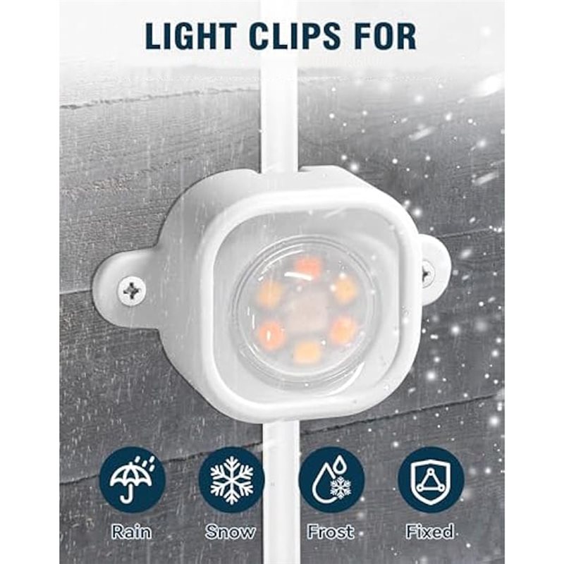 A03F-Govee H706用、125個の取り付けブラケッ - Outdoor Lighting Govee のレビューと価格