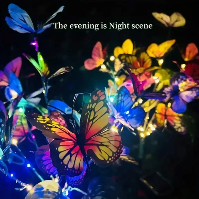 ソーラー LED バタフライガーデンライト防水カラフルな屋外 - Outdoor Lighting Manufacturers のレビューと価格