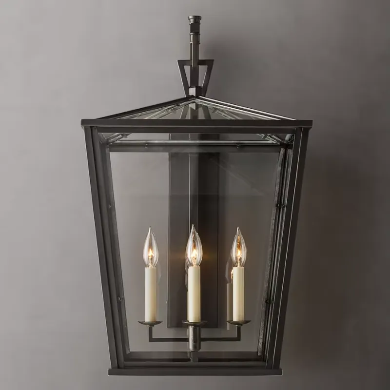 Yihaoカスタム大型背の高いブラケット付きウォールランタン - Wall Lighting Outdoor のレビューと価格