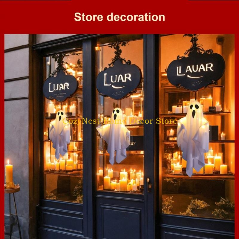 92MF 神秘的な光るハロウィン LED ライト幽霊装飾銅線 - Outdoor Lighting Low Voltage のレビューと価格