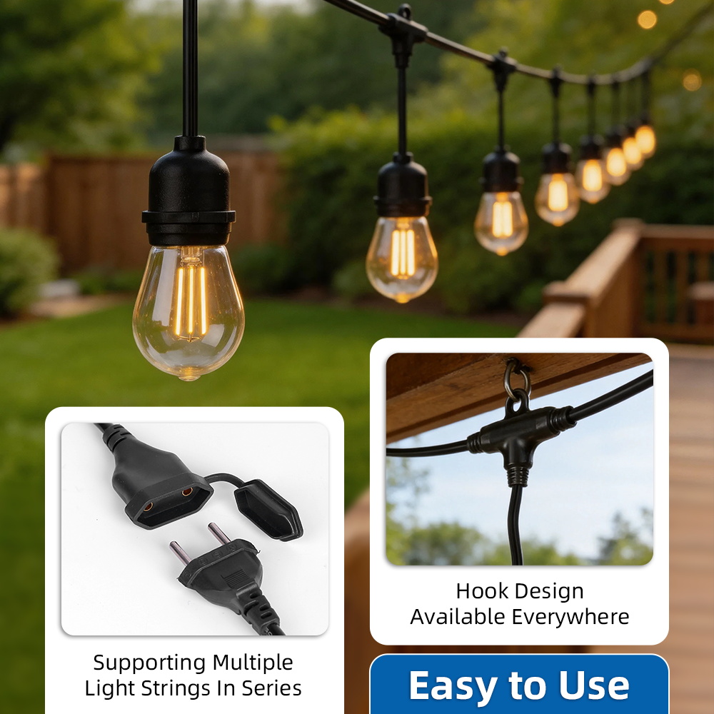 屋外ガーデンストリングライト装飾防水フェアリーライト暖かい光 - Outdoor Lighting Options のレビューと価格