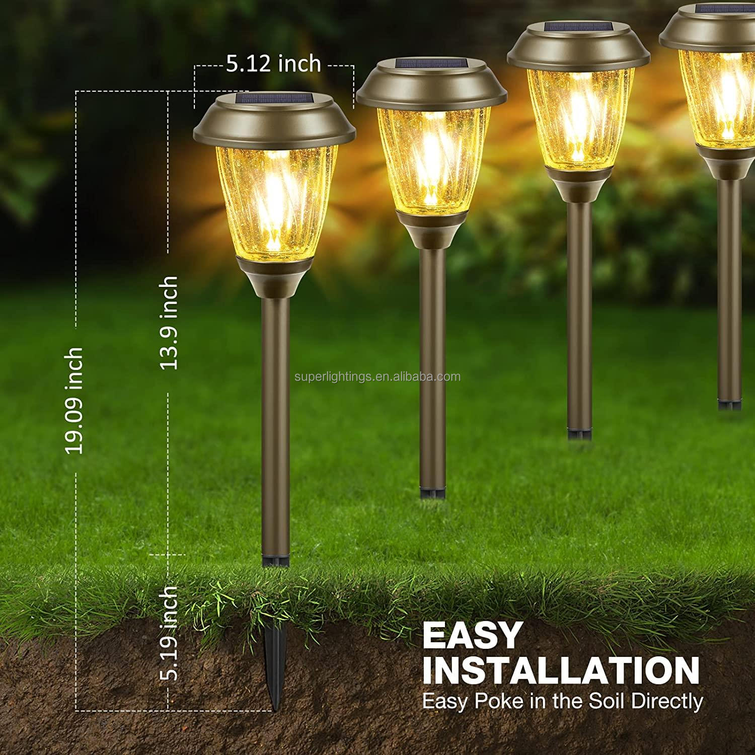 IP65防水ソーラー芝生ライトDC 6v LED屋外ガーデン - Outdoor Lighting Low Voltage のレビューと価格