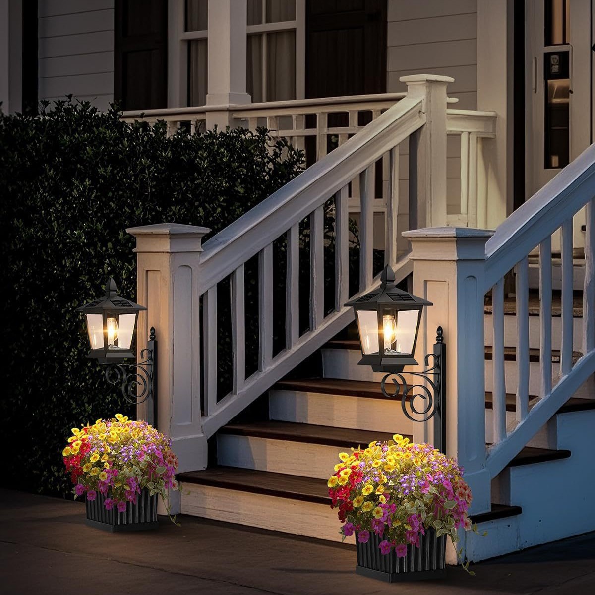 2 in 1 ソーラープランターランプ 防水 暖白色 屋外壁 - Wall Lighting Outdoor のレビューと価格