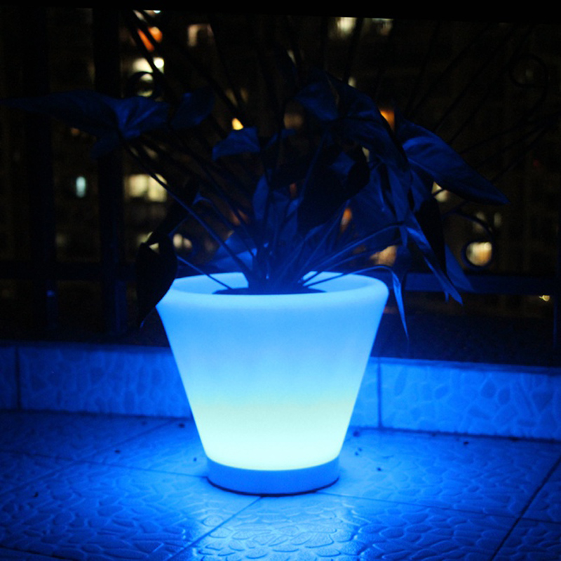 D28*H29cm、D38*H40cm、発光フラワーポット、 - Outdoor Lighting Options のレビューと価格
