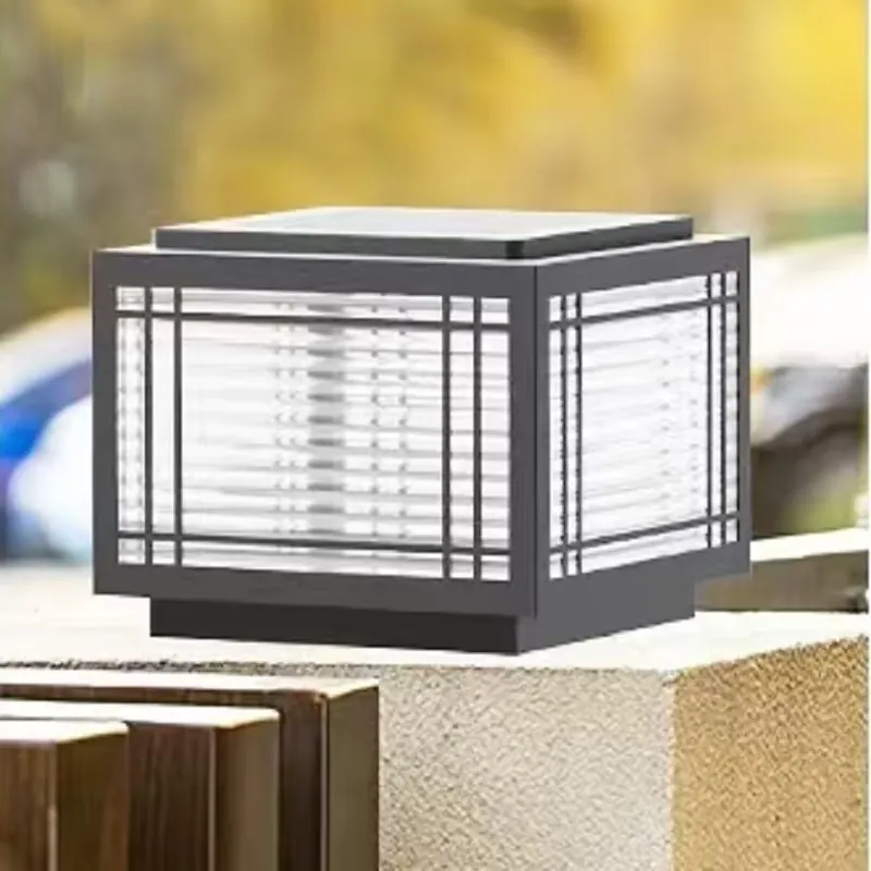 明るい白色のゲート用屋外照明、ソーラーゲートポスト柱用屋外照 - Wall Lighting Outdoor のレビューと価格