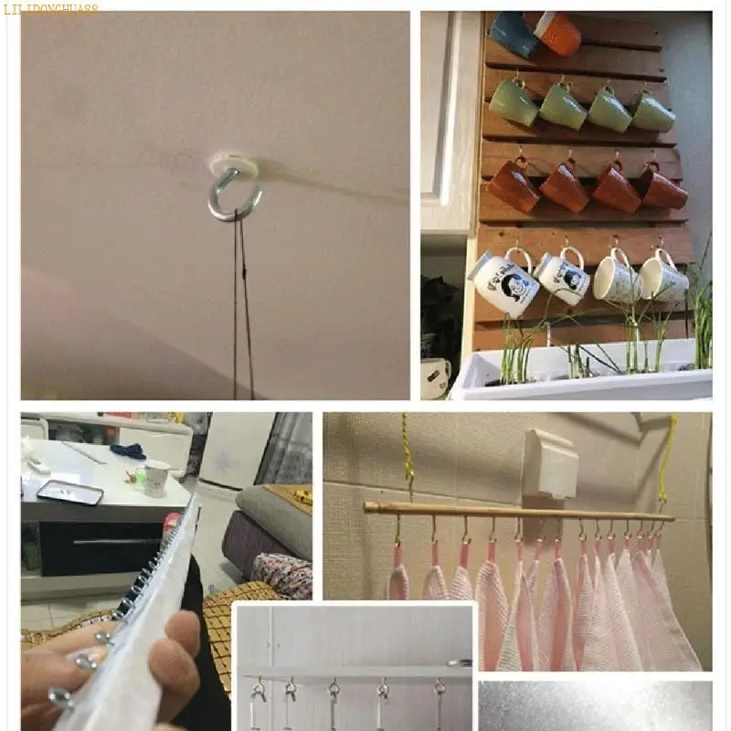 J1HA 20 個天井フックステンレス鋼スクリューアイフック - Outdoor Lighting Under Deck のレビューと価格