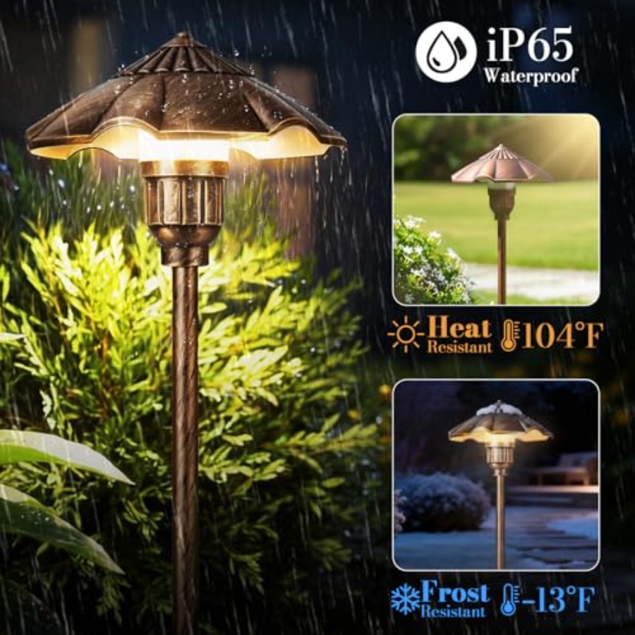 低電圧景観照明、5W 2900K通路照明、12-24V AC - Outdoor Lighting Low Voltage のレビューと価格