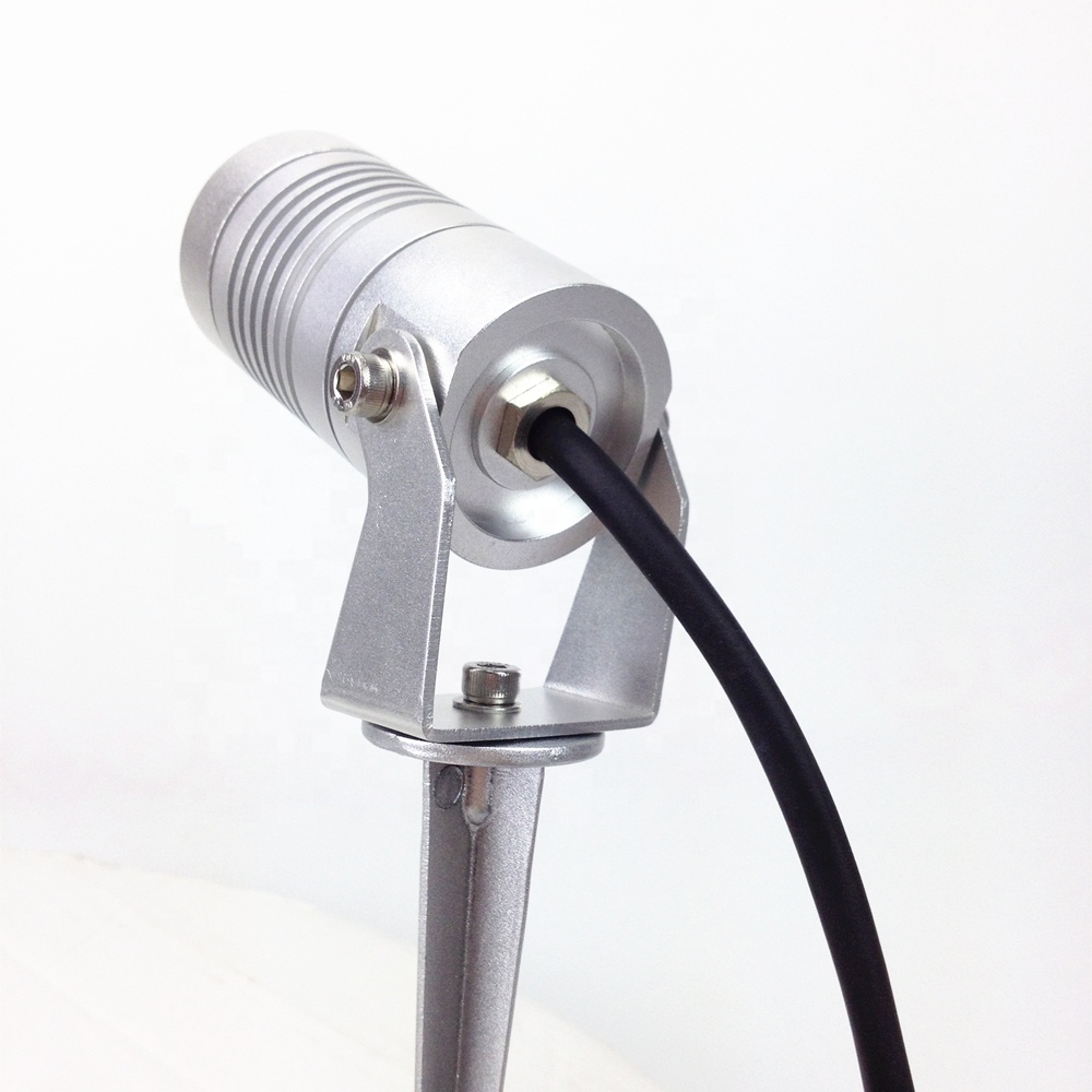 3W7W12W18WミニLEDスポットライト、シルバー防水、 - Outdoor Lighting Low Voltage のレビューと価格