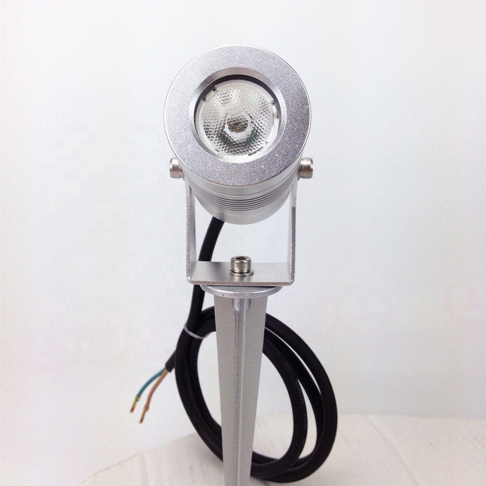 3W7W12W18WミニLEDスポットライト、シルバー防水、 - Outdoor Lighting Low Voltage のレビューと価格