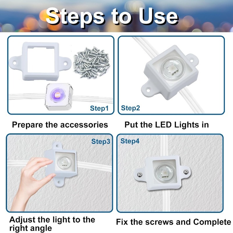 36個の屋外用ライトクリップ（ネジ付き）、Govee H70 - Outdoor Lighting Govee のレビューと価格