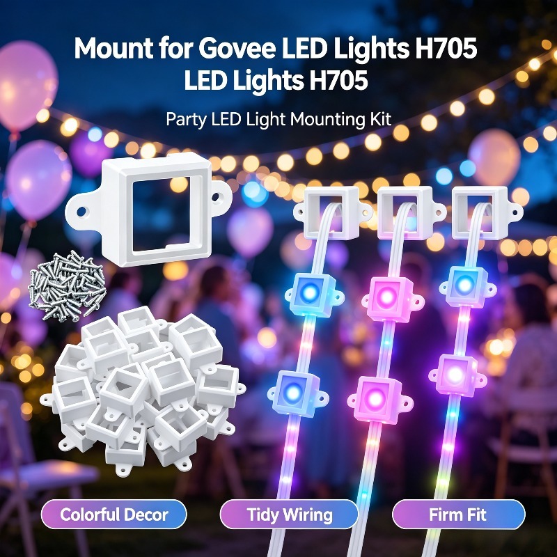 36個の屋外用ライトクリップ（ネジ付き）、Govee H70 - Outdoor Lighting Govee のレビューと価格