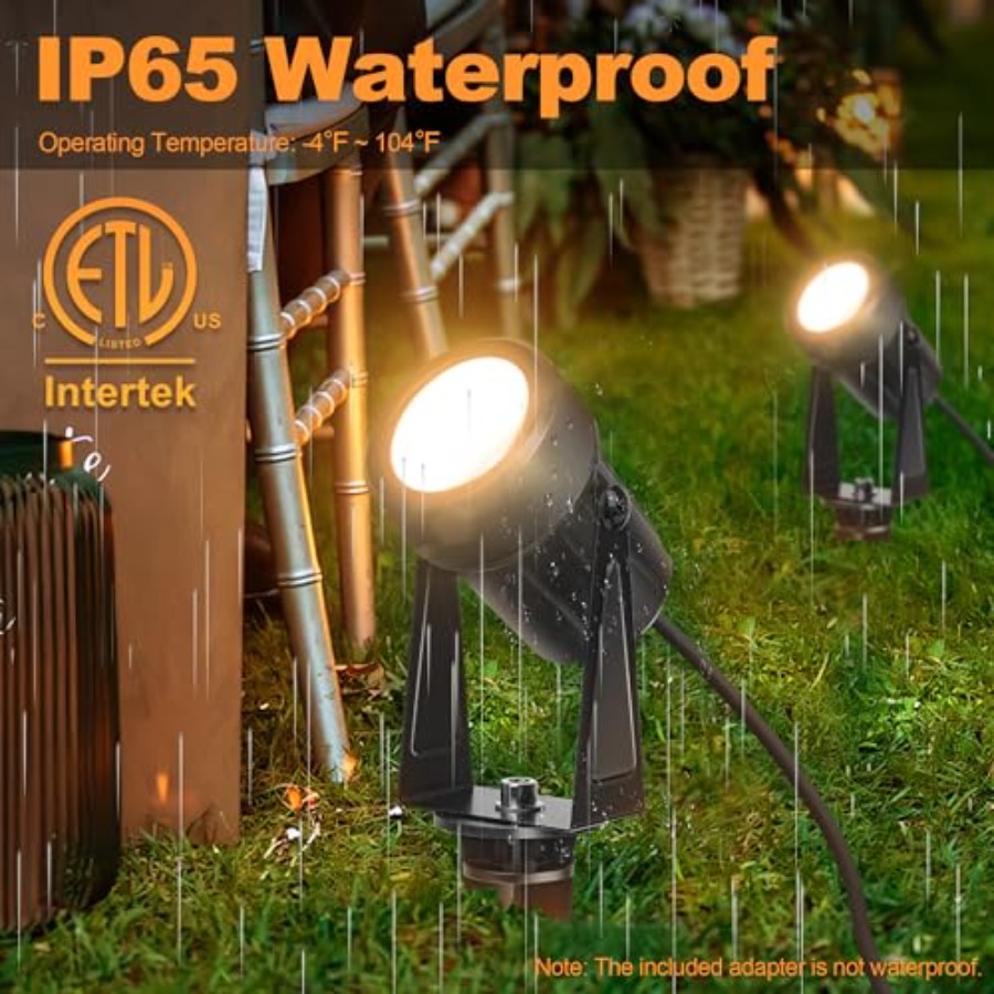 85.3フィートLED屋外景観スポットライト低電圧、24W有 - Outdoor Lighting Low Voltage のレビューと価格
