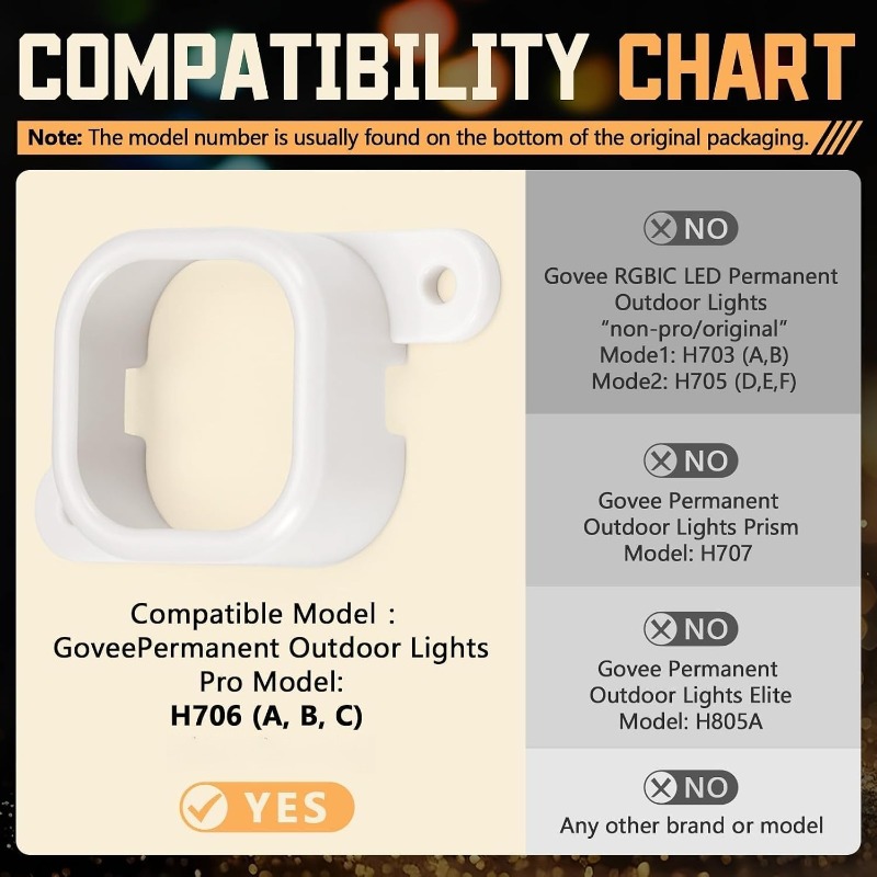 52/88/138個のLEDライトクリップ、ホルダー付き、G - Outdoor Lighting Govee のレビューと価格