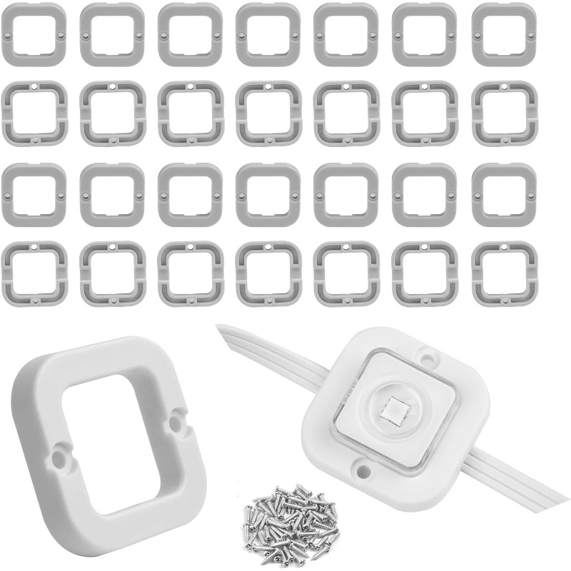 28/45/68個入り屋外用LEDライトクリップ（ネジ付き） - Outdoor Lighting Govee のレビューと価格