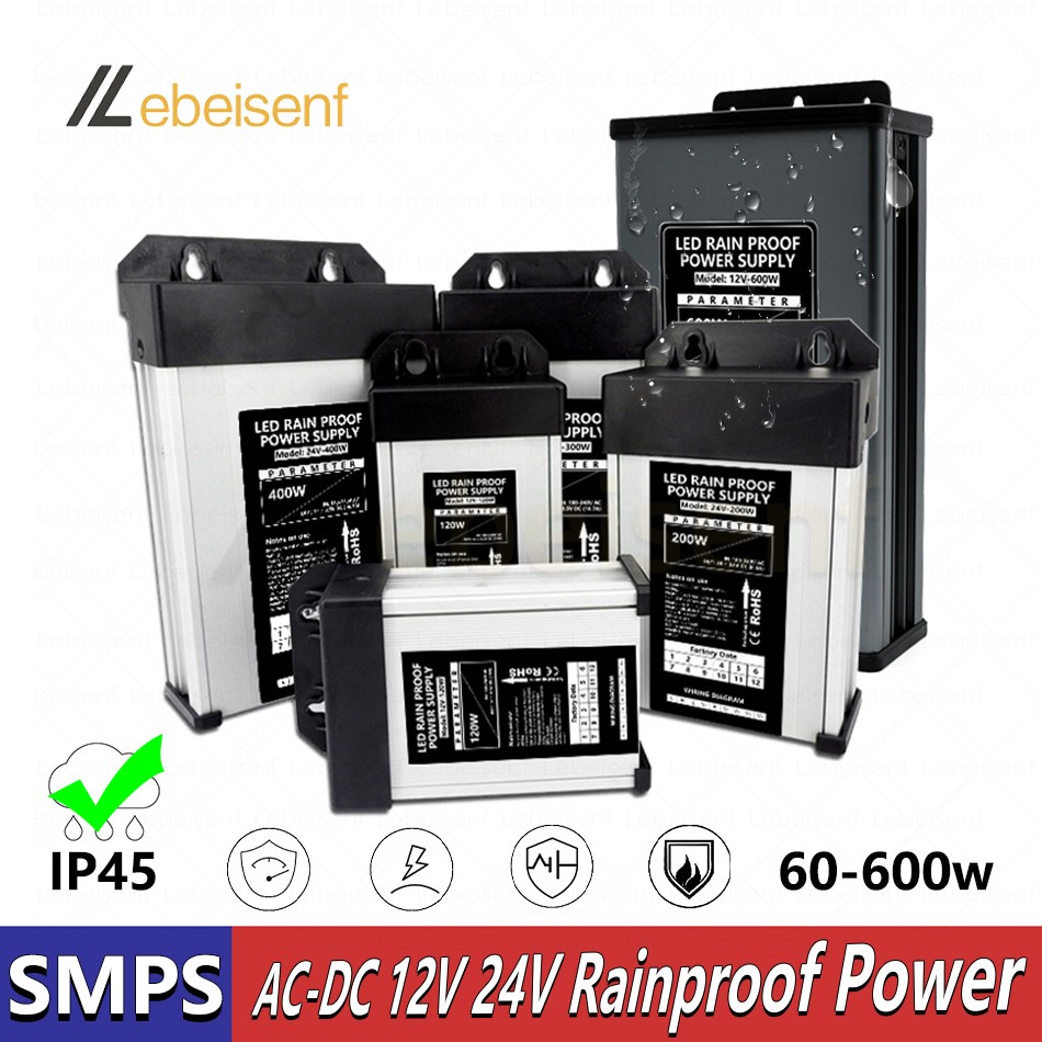 60W-600W 屋外用 IP45 防水スイッチング電源 2 - Outdoor Lighting Transformer Box のレビューと価格